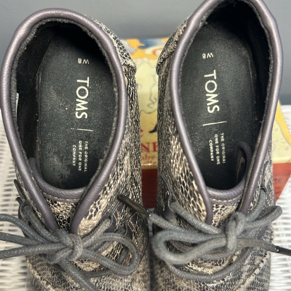 Toms Wedge Ankle Boots - Picture 10 of 11